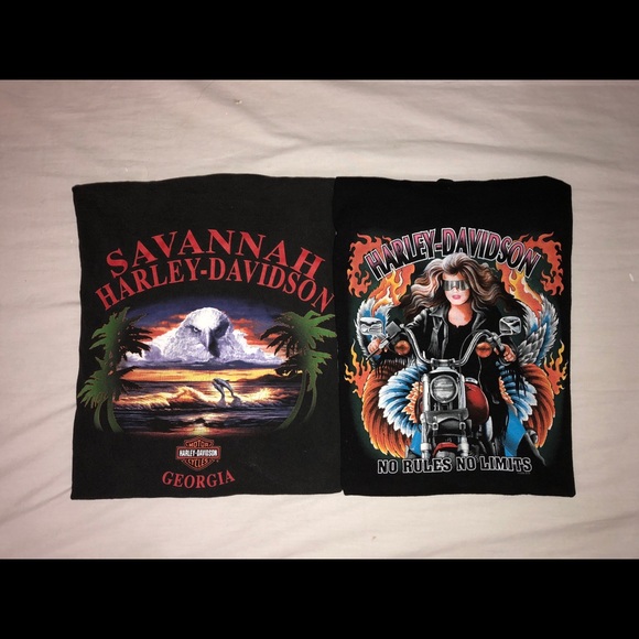 TON of 80’s & 90’s Harley Davidson t-shirts - Picture 3 of 6